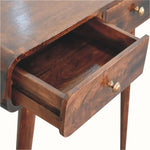 Hamade Console Table - California Walnut Console Tables - Bokel Home