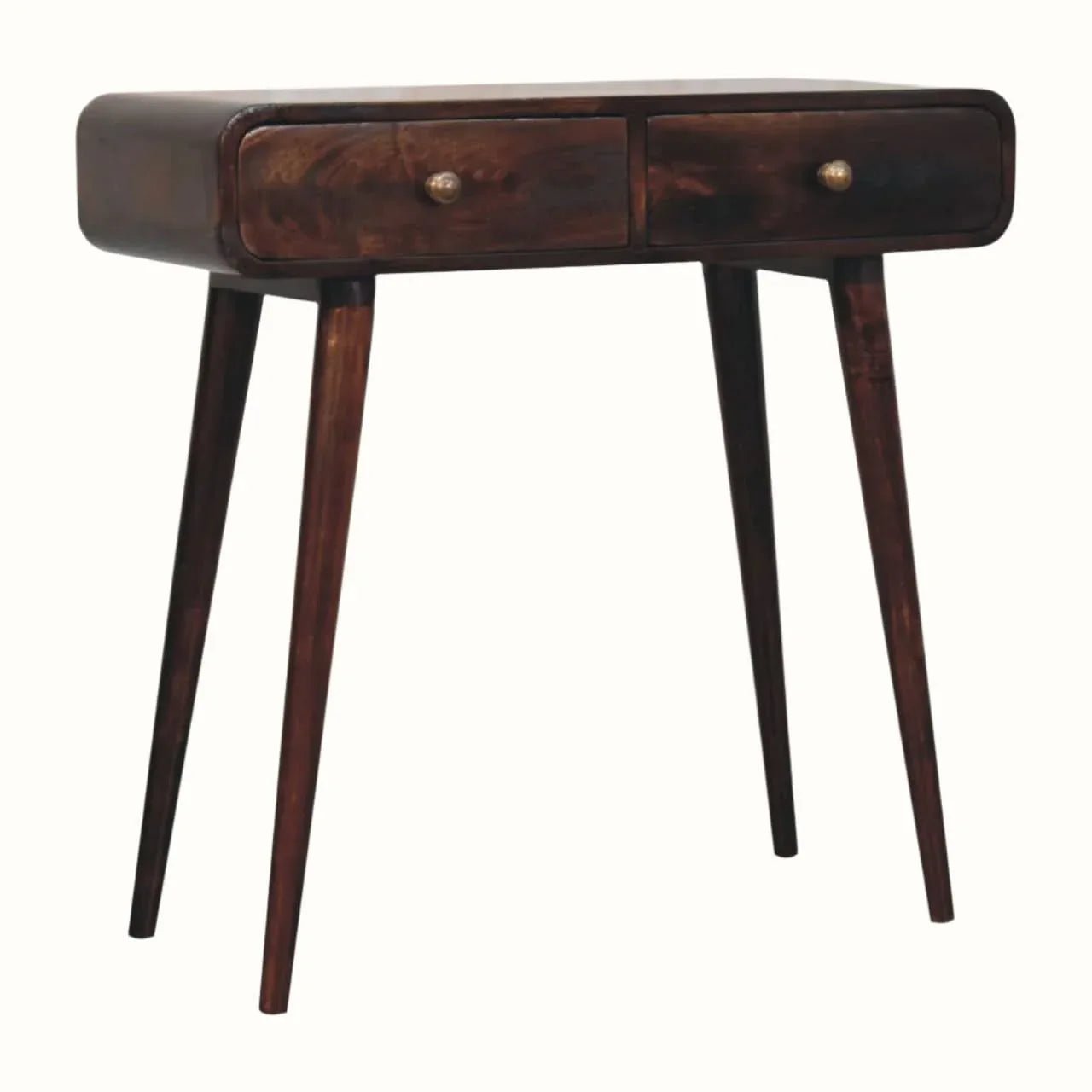 Hamade Console Table - California Walnut Console Tables - Bokel Home