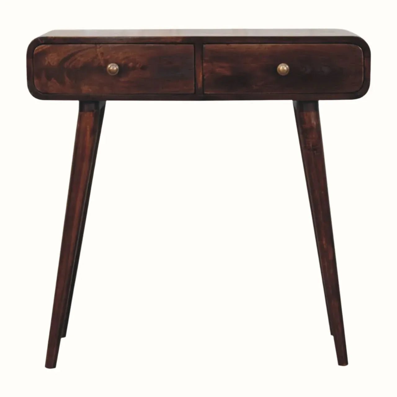 Hamade Console Table - California Walnut Console Tables - Bokel Home