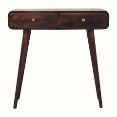 Hamade Desk, Medium - California Walnut Desks - Bokel Home