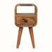 Hamade Open Bedside Table, Mini - Natural Bedside Tables - Bokel Home