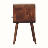 Hamade Open Bedside Table, Small - Honey Caramel Bedside Tables - Bokel Home