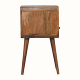 Hamade Open Bedside Table, Small - Natural Bedside Tables - Bokel Home