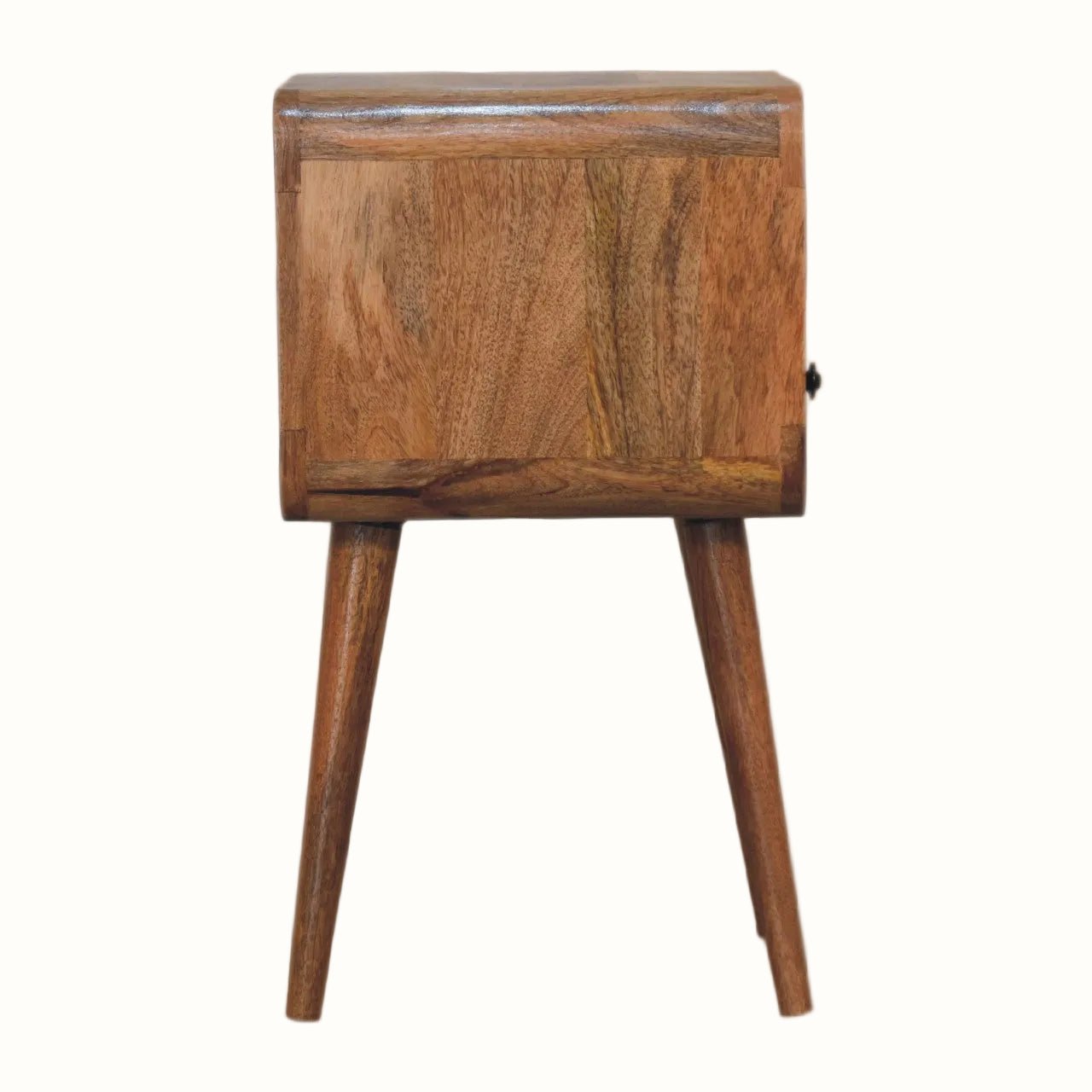 Hamade Open Bedside Table, Small - Natural Bedside Tables - Bokel Home