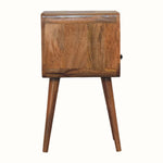 Hamade Open Bedside Table, Small - Natural Bedside Tables - Bokel Home