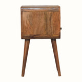 Hamade Open Bedside Table, Small - Natural Bedside Tables - Bokel Home