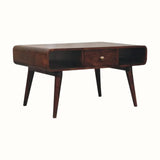 Hamade Open Coffee Table - California Walnut Coffee Tables - Bokel Home
