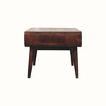 Hamade Open Coffee Table, Medium- California Walnut Coffee Tables - Bokel Home
