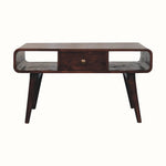 Hamade Open Coffee Table, Medium- California Walnut Coffee Tables - Bokel Home
