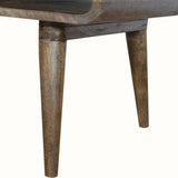 Hamade Open Coffee Table, Medium - Grey Wash Coffee Tables - Bokel Home