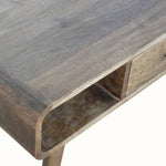 Hamade Open Coffee Table, Medium - Grey Wash Coffee Tables - Bokel Home