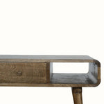 Hamade Open Coffee Table, Medium - Grey Wash Coffee Tables - Bokel Home