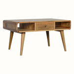 Hamade Open Coffee Table, Medium- Natural Coffee Tables - Bokel Home
