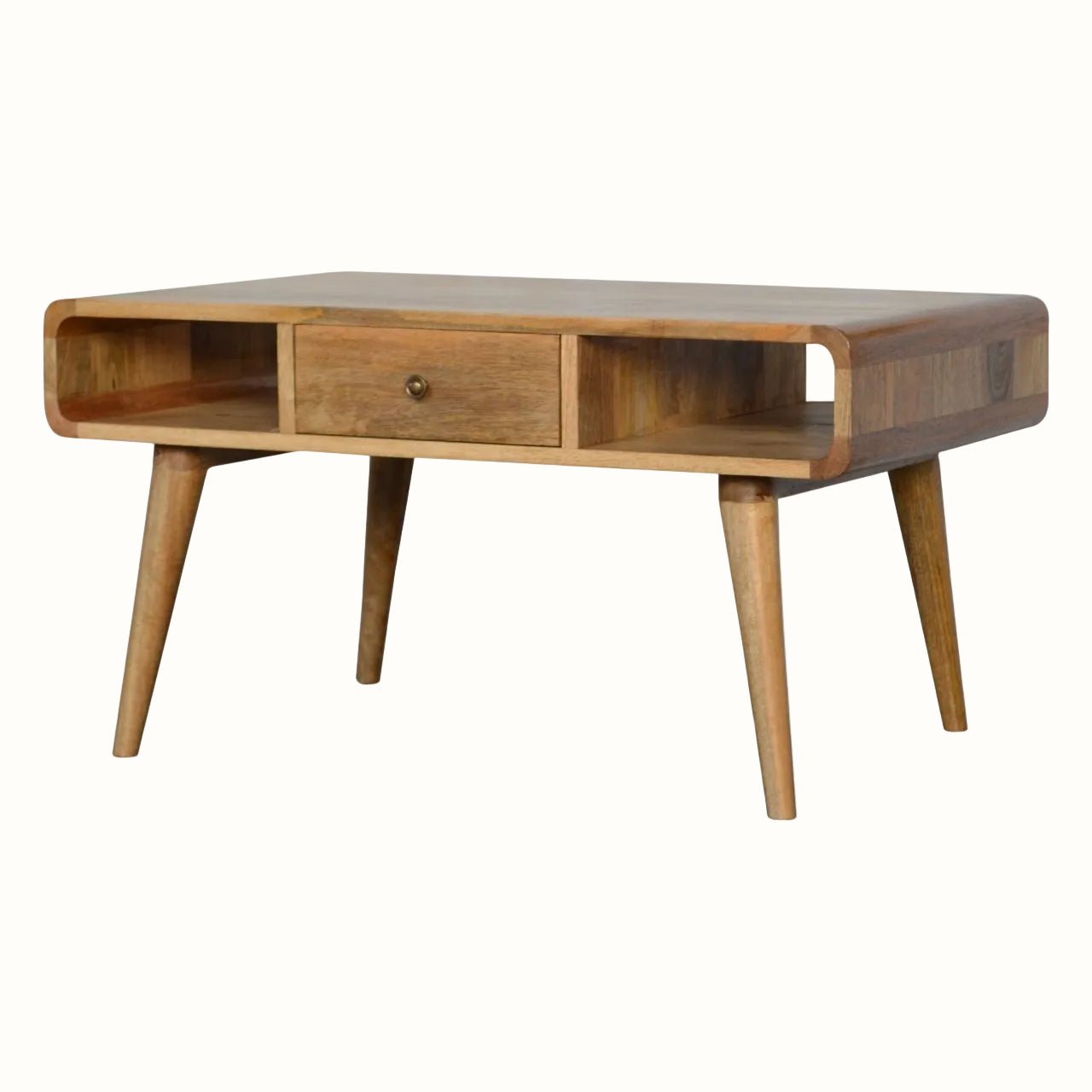Hamade Open Coffee Table, Medium- Natural Coffee Tables - Bokel Home