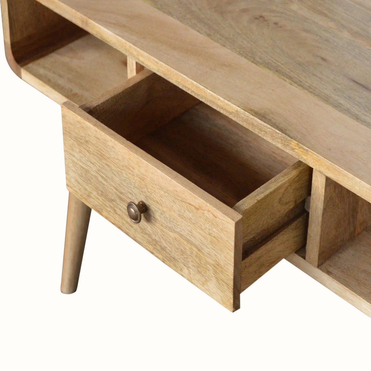 Hamade Open Coffee Table, Medium- Natural Coffee Tables - Bokel Home
