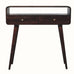 Hamade Open Console Table, Medium - California Walnut Console Tables - Bokel Home