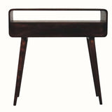 Hamade Open Console Table, Medium - California Walnut Console Tables - Bokel Home