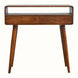 Hamade Open Console Table, Medium - Chestnut Console Tables - Bokel Home