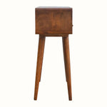 Hamade Open Console Table, Medium - Chestnut Console Tables - Bokel Home