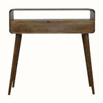Hamade Open Console Table, Medium - Grey Wash Console Tables - Bokel Home