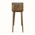 Hamade Open Console Table, Medium - Grey Wash Console Tables - Bokel Home
