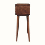 Hamade Open Console Table, Medium - Honey Caramel Console Tables - Bokel Home