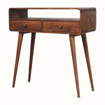 Hamade Open Console Table, Medium - Honey Caramel Console Tables - Bokel Home