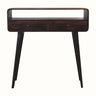Hamade Open Console Table, Medium - Light Walnut Console Tables - Bokel Home