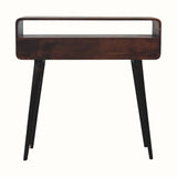 Hamade Open Console Table, Medium - Light Walnut Console Tables - Bokel Home