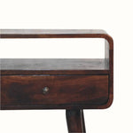 Hamade Open Console Table, Medium - Light Walnut Console Tables - Bokel Home