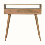 Hamade Open Console Table, Medium - Natural Console Tables - Bokel Home