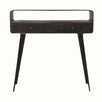 Hamade Open Console Table, Medium - Walnut Console Tables - Bokel Home