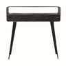 Hamade Open Console Table, Medium - Walnut Console Tables - Bokel Home