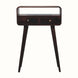 Hamade Open Console Table, Small - California Walnut Console Tables - Bokel Home