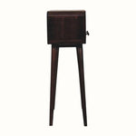 Hamade Open Console Table, Small - California Walnut Console Tables - Bokel Home