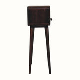 Hamade Open Console Table, Small - California Walnut Console Tables - Bokel Home