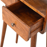 Hamade Open Console Table, Small - Chestnut Console Tables - Bokel Home