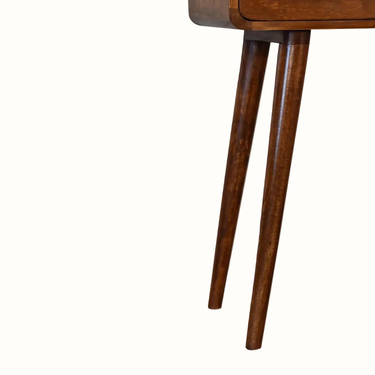 Hamade Open Console Table, Small - Chestnut Console Tables - Bokel Home