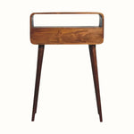 Hamade Open Console Table, Small - Chestnut Console Tables - Bokel Home