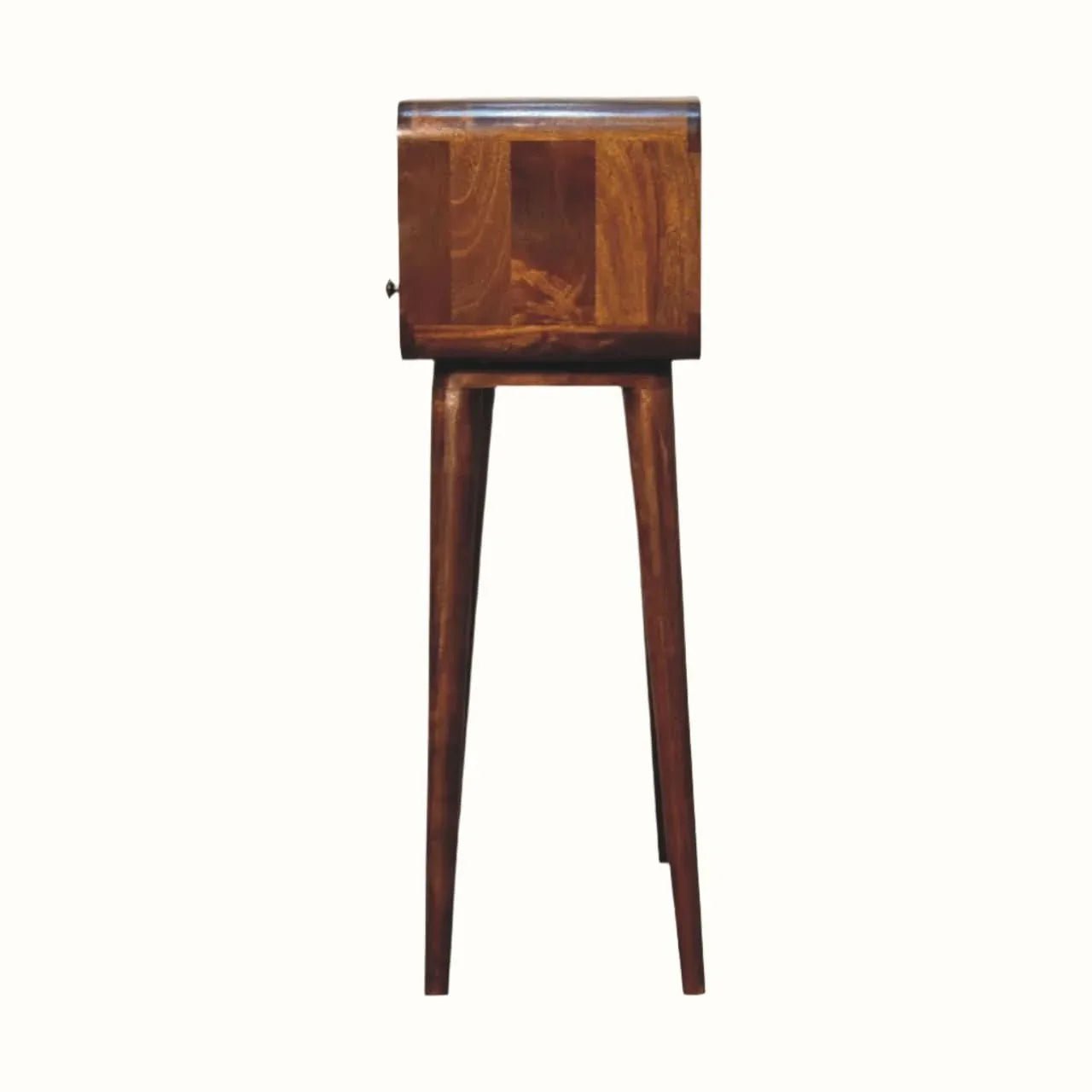 Hamade Open Console Table, Small - Chestnut Console Tables - Bokel Home