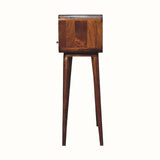 Hamade Open Console Table, Small - Chestnut Console Tables - Bokel Home