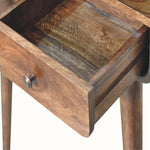 Hamade Open Console Table, Small - Grey Wash Console Tables - Bokel Home