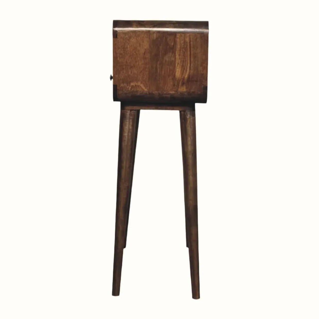 Hamade Open Console Table, Small - Grey Wash Console Tables - Bokel Home