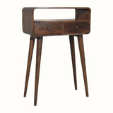 Hamade Open Console Table, Small - Grey Wash Console Tables - Bokel Home