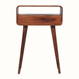 Hamade Open Console Table, Small - Honey Caramel Console Tables - Bokel Home