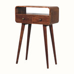 Hamade Open Console Table, Small - Honey Caramel Console Tables - Bokel Home