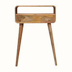 Hamade Open Console Table, Small - Natural Console Tables - Bokel Home