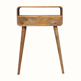 Hamade Open Console Table, Small - Natural Console Tables - Bokel Home