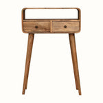 Hamade Open Console Table, Small - Natural Console Tables - Bokel Home