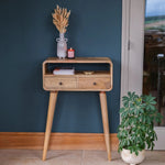 Hamade Open Console Table, Small - Natural Console Tables - Bokel Home